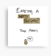 WITTY SLOGAN? Metal Print