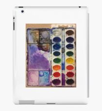 water color pallet iPad Case/Skin