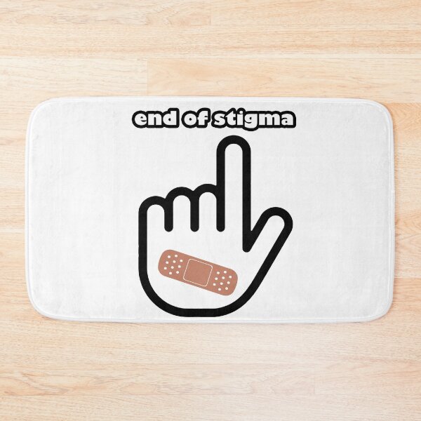 Item preview, End of stigma - motivational band aid designed and sold by Xdelacra.