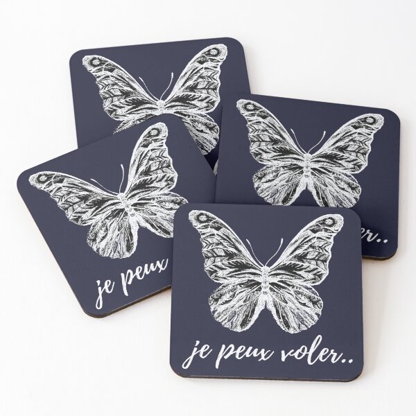Item preview, I can fly - popular french quotes lovers theme gifts  designed and sold by RebelliousRosee.