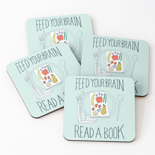 Item preview, Feed Your Brain, Read A Book designed and sold by Vintage8.