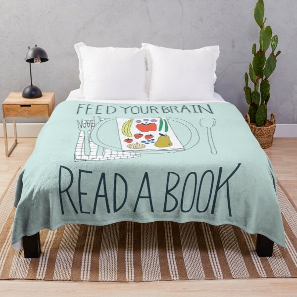 Item preview, Feed Your Brain, Read A Book designed and sold by Vintage8.