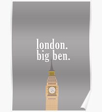 London.Big Ben. Poster