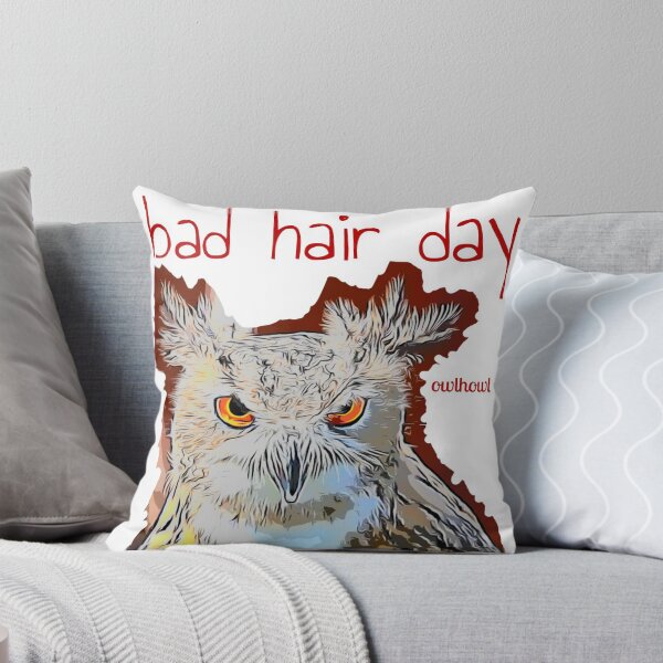 Item preview, Bad hair owl designed and sold by HeideSauna.