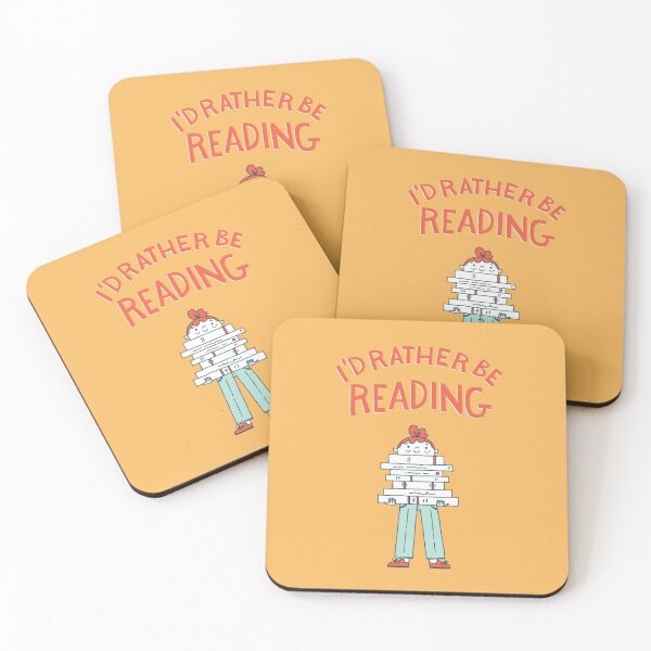 Item preview, I'd Rather Be Reading designed and sold by Vintage8.