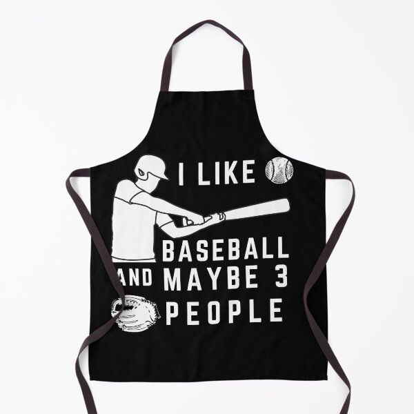Item preview, I Like Baseball And Maybe Like 3 People Funny Sport Gift designed and sold by RanirO.