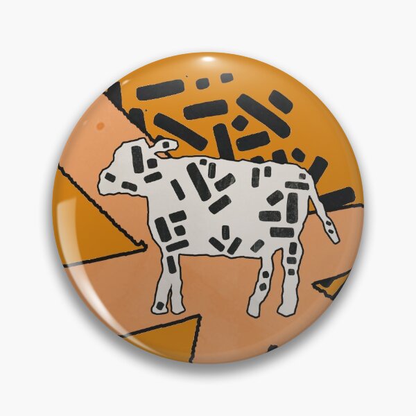 Item preview, Vaca en naranja designed and sold by DeDesign Collective.