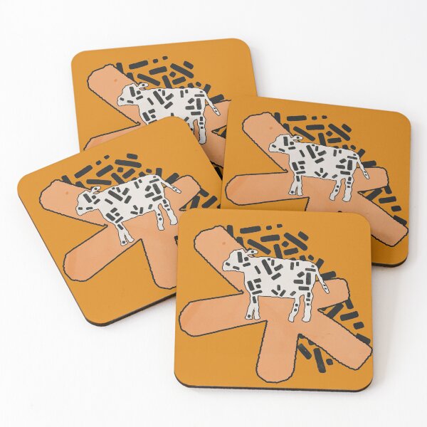 Item preview, Vaca en naranja designed and sold by DeDesign Collective.