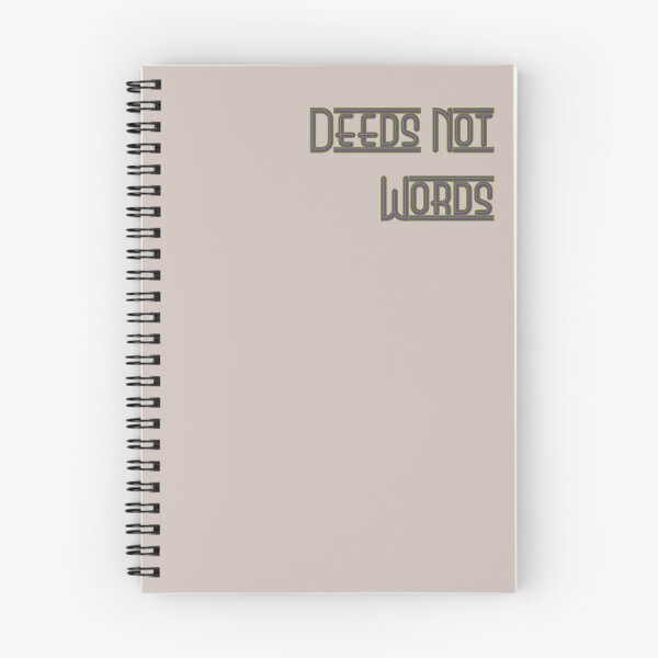 Item preview, Deeds Not Words designed and sold by pipeswitz.