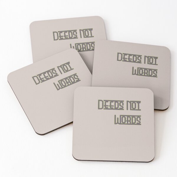 Item preview, Deeds Not Words designed and sold by pipeswitz.