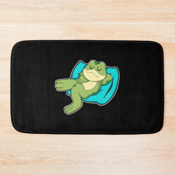 Item preview, Frog at Sleeping with Pillow designed and sold by Snabdesign84.