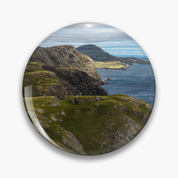 Item preview, Slieve League's cliffs of Sliabh Liag, sometimes Slieve League or Slieve Liag, a mountain on the Atlantic coast of County Donegal, Ireland designed and sold by AlbertMi.