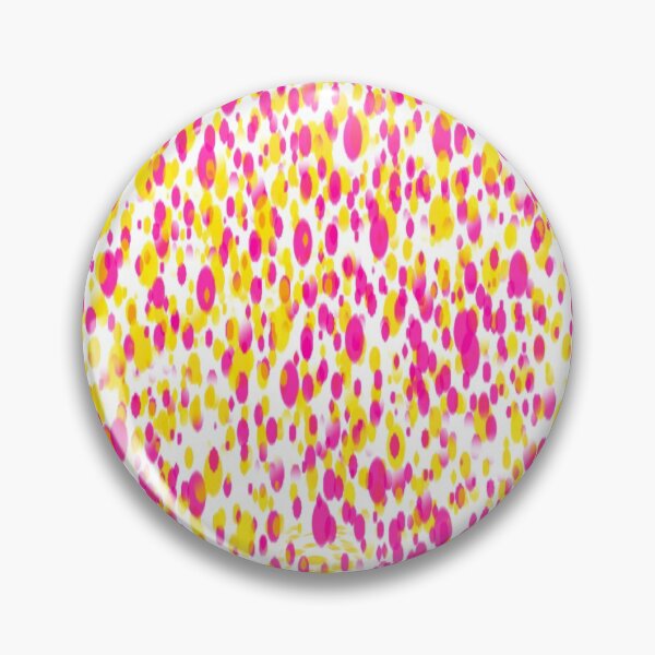 Item preview, little dots pattern pink and yellow color  (white background) designed and sold by riceayoj.