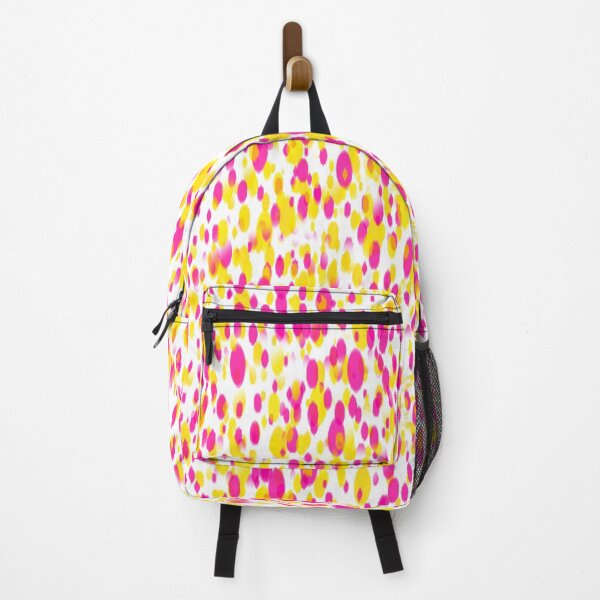 Item preview, little dots pattern pink and yellow color (white background) designed and sold by riceayoj.