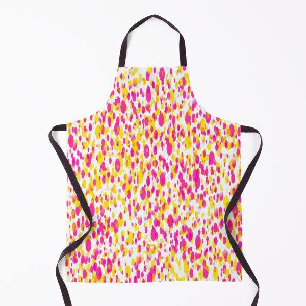 Item preview, little dots pattern pink and yellow color (white background) designed and sold by riceayoj.
