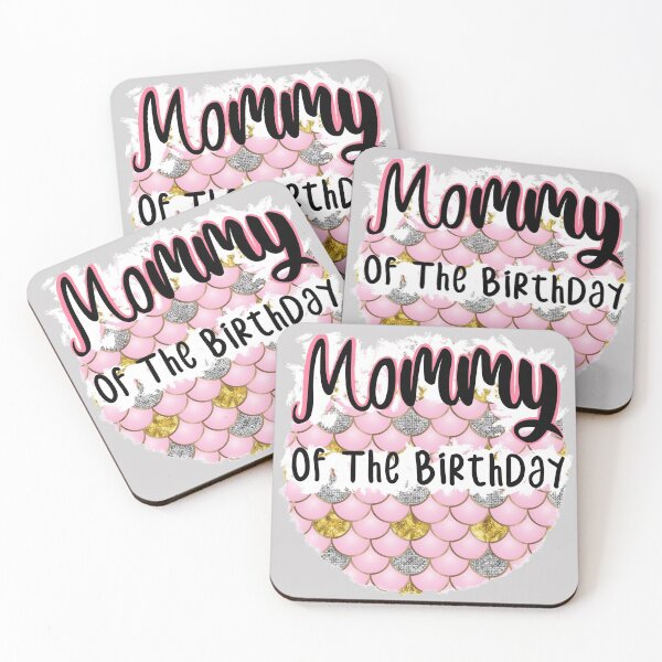 Item preview, Mommy Of The Birthday Mermaid for v3 designed and sold by dalypdesign.