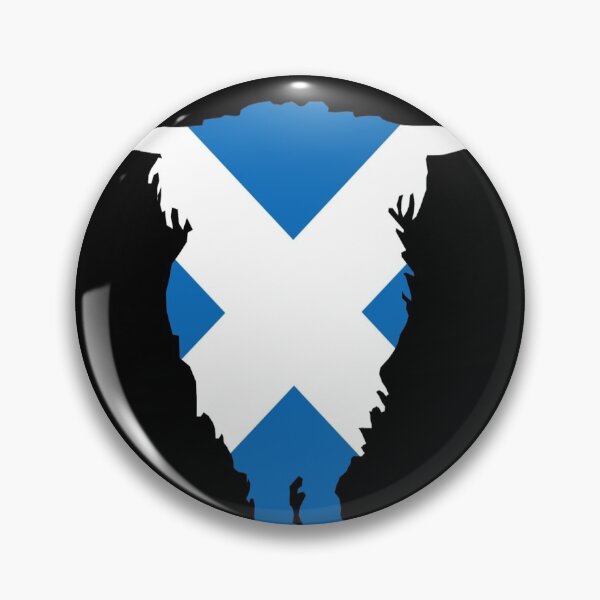 Artikelvorschau, Schottland Saltire Flag Highland Cow Silhouette entworfen und verkauft von Nicky Cordiner.