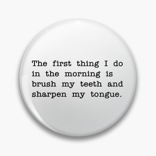 Item preview, Sharpen my tongue designed and sold by RadicalAM.