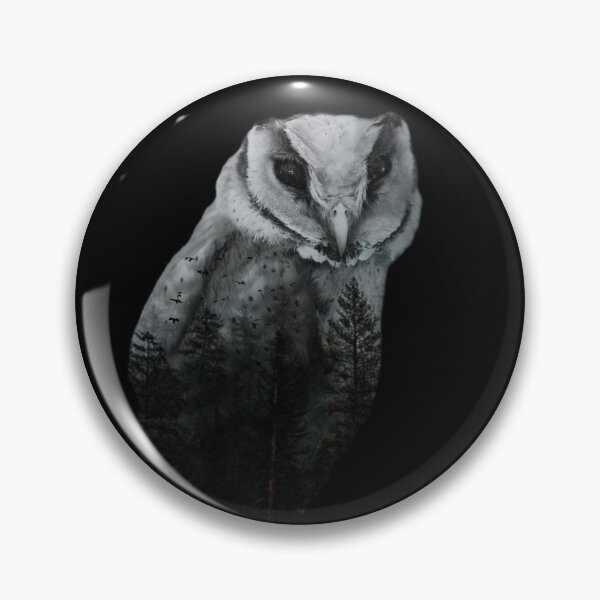 Item preview, Wise forest owl designed and sold by klou-art.