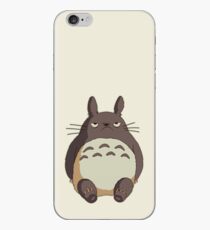 Grumpy Totoro iPhone Case