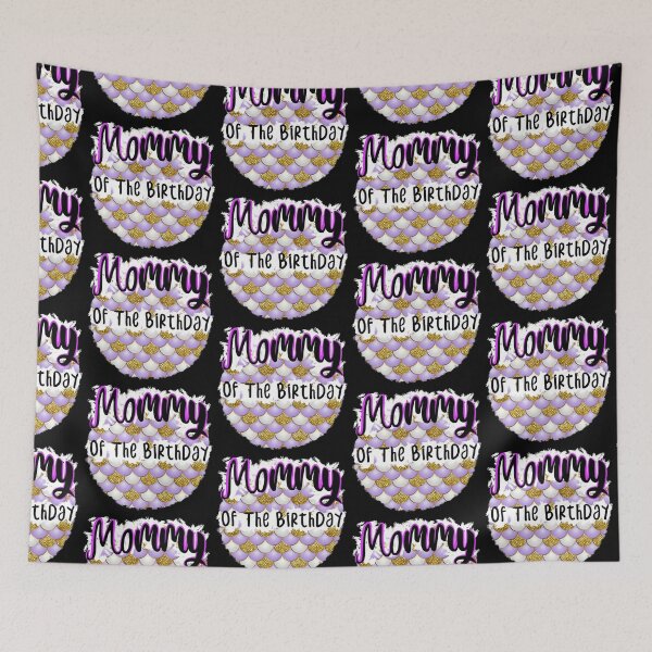 Item preview, Mommy Of The Birthday Mermaid for v4 designed and sold by dalypdesign.