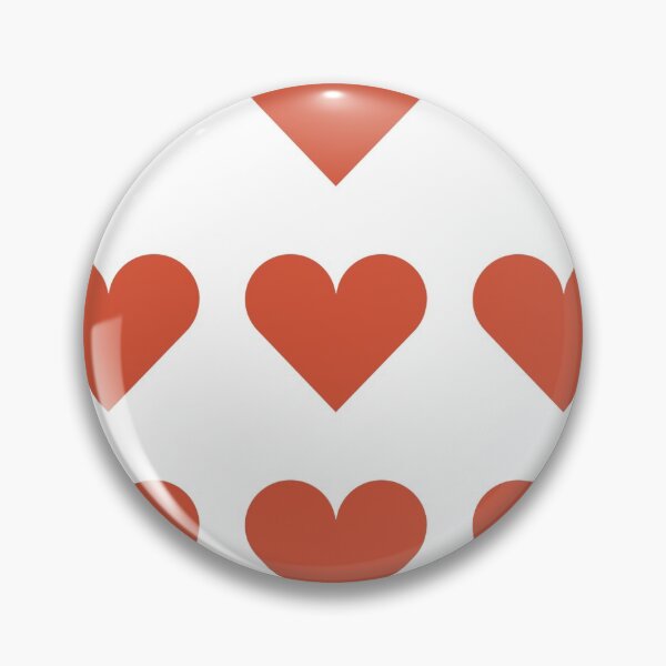 Item preview, Large TENNIS COURT CLAY & WHITE LOVE HEARTS designed and sold by RachelMacht.