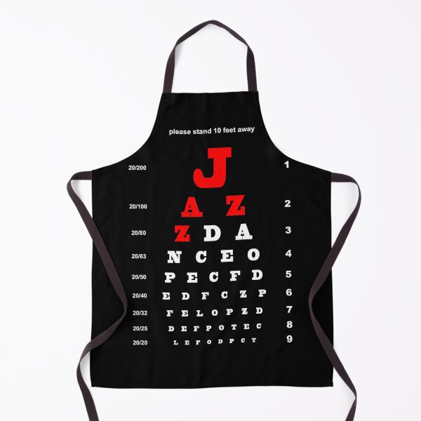 Item preview, EYE TEST CHART - JAZZ DANCE designed and sold by KoolDsignsDANCE.