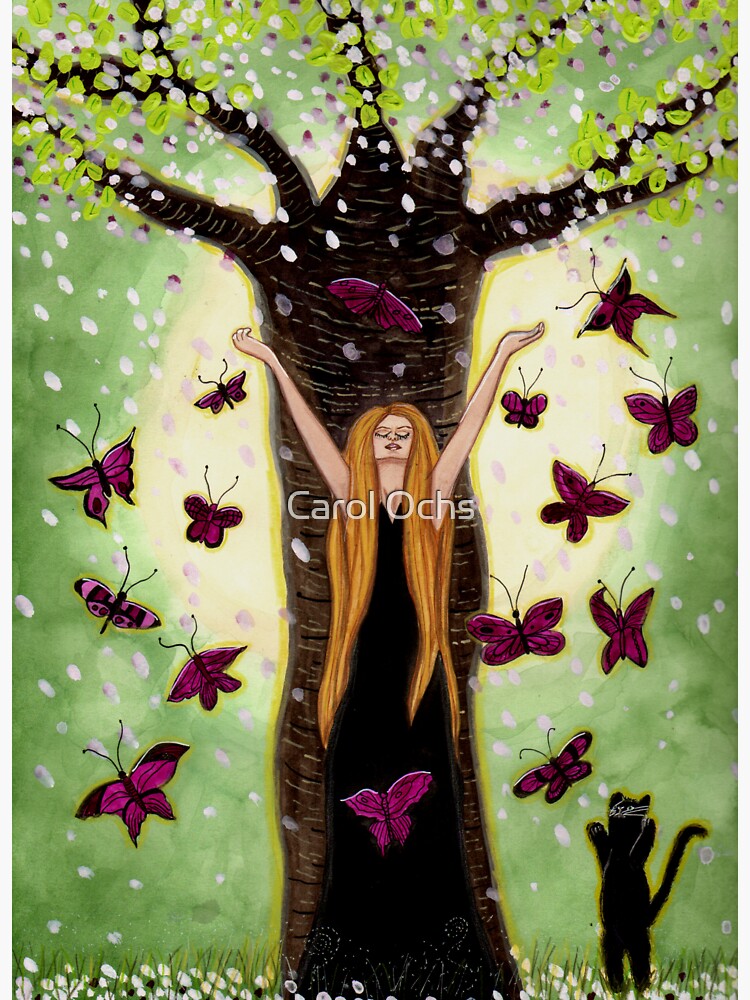 Thumbnail 3 of 3, Sticker, Springxhilaration designed and sold by CarolOchs.