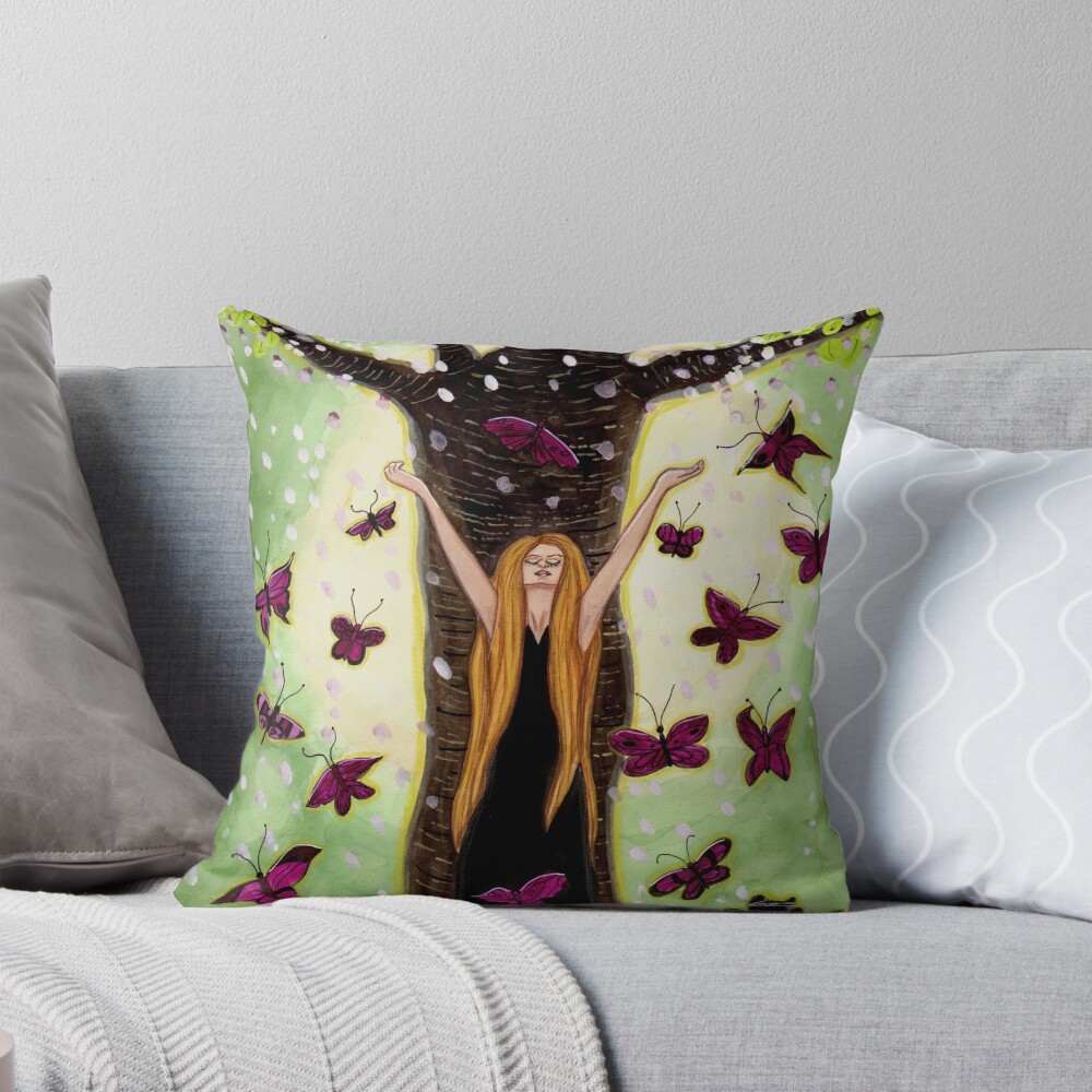 Item preview, Throw Pillow designed and sold by CarolOchs.