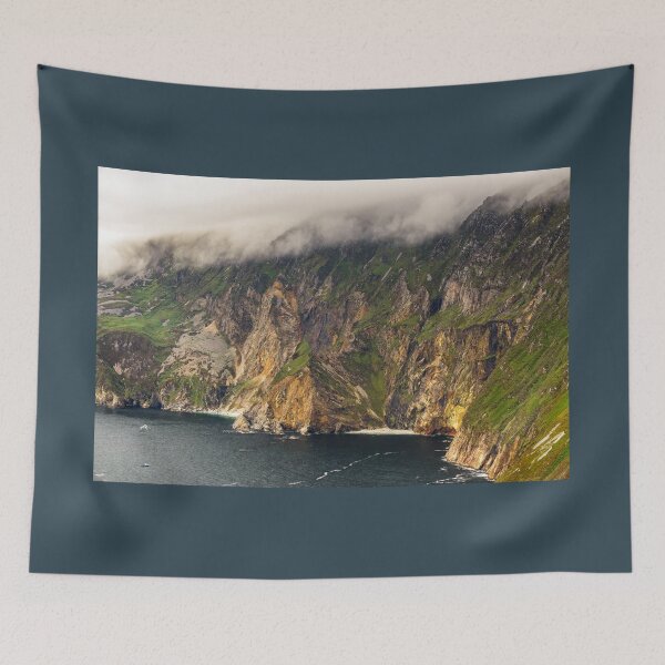 Item preview, Slieve League's cliffs of Sliabh Liag, sometimes Slieve League or Slieve Liag, a mountain on the Atlantic coast of County Donegal, Ireland designed and sold by AlbertMi.