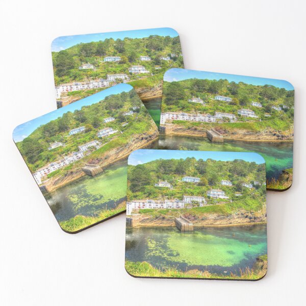Item preview, Cornwall Coast Scene Polperro Bright Colourful HDR designed and sold by acceleratorhams.