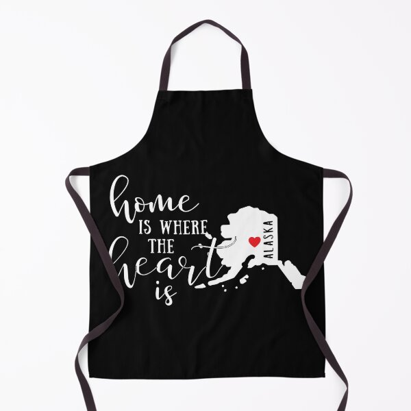 Item preview, Alaska, Home Is Where the Heart Is, Home State designed and sold by ladylaughprints.