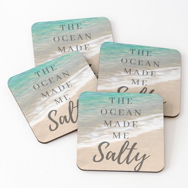 Item preview, The Ocean Made Me Salty designed and sold by shellagrash.