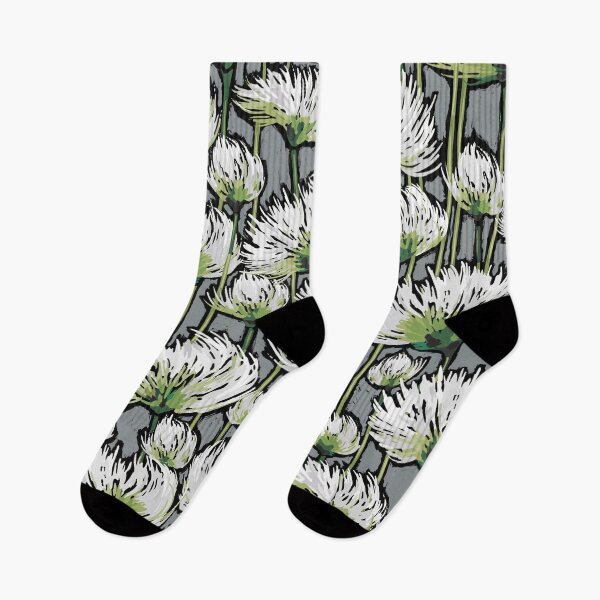 Item preview, Cotton Grass Field | Gray + Green designed and sold by L Diane Johnson.