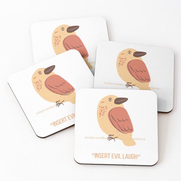 Item preview, Kookaburra Insert Evil Laugh designed and sold by Nathalie Aynié.