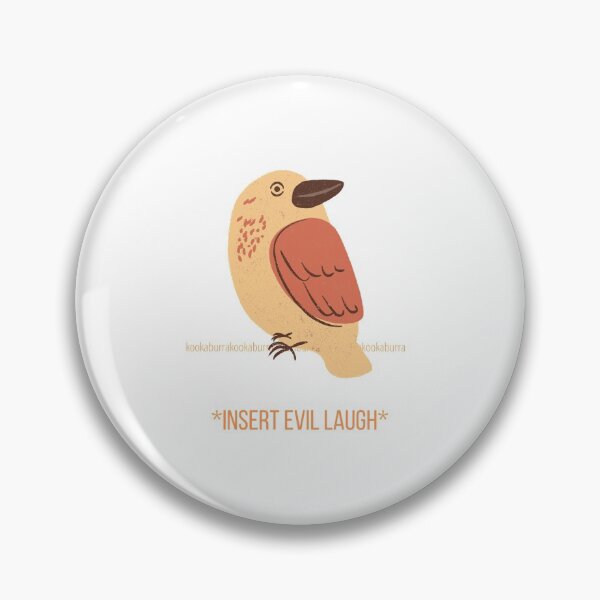Item preview, Kookaburra Insert Evil Laugh designed and sold by Nathalie Aynié.