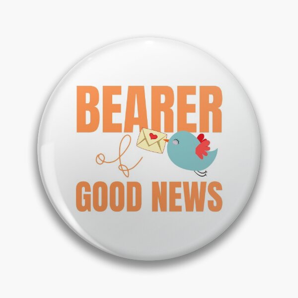 Item preview, Bearer of Good News Cute Blue Bird with Mail designed and sold by Nathalie Aynié.