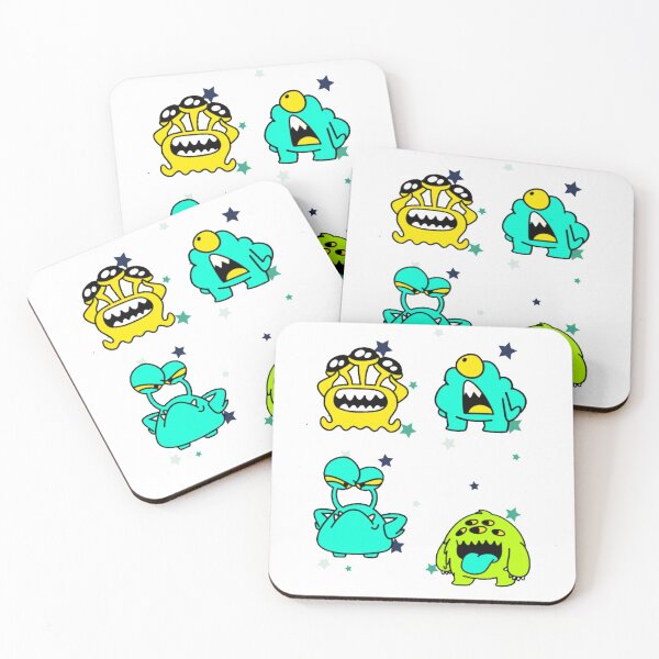 Item preview, Kids space monsters with stars designed and sold by thekidsprint.