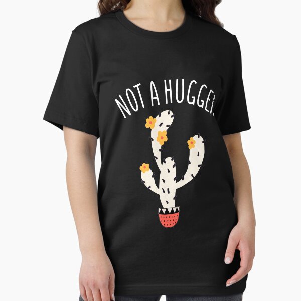 Item preview, Not A Hugger Funny Vintage Cactus Sarcastic Retro Saguaro Cactus Sunset designed and sold by Printify Zone.