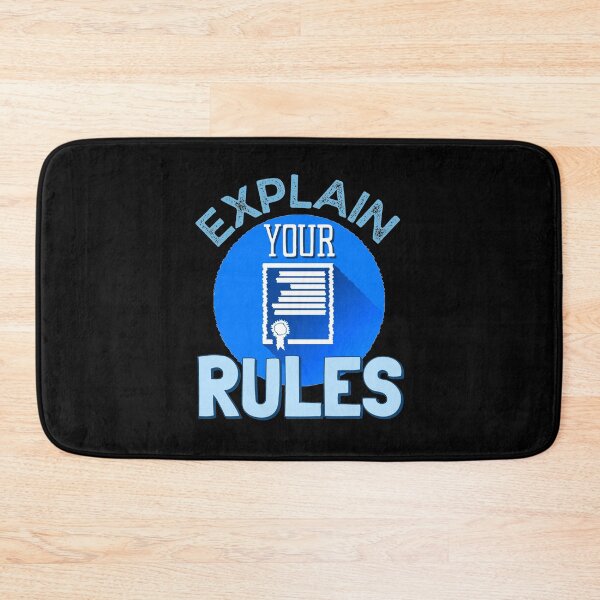 Item preview, Explain Your Rules designed and sold by Joy Poddar.