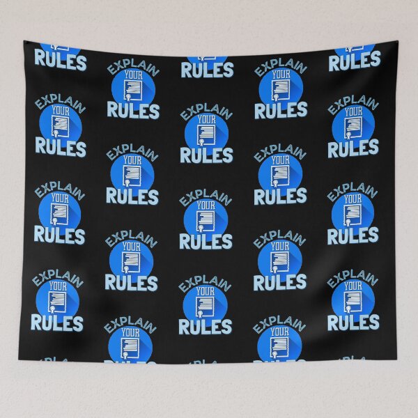 Item preview, Explain Your Rules designed and sold by Joy Poddar.