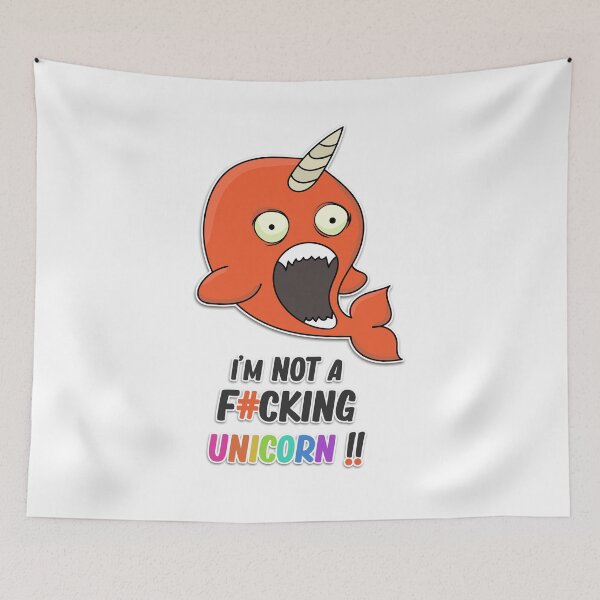 Item preview, I'm not a f#cking unicorn designed and sold by creativedane.