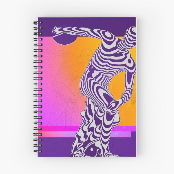 Item preview, Discobolus blue and pink designed and sold by MiVa Tank.