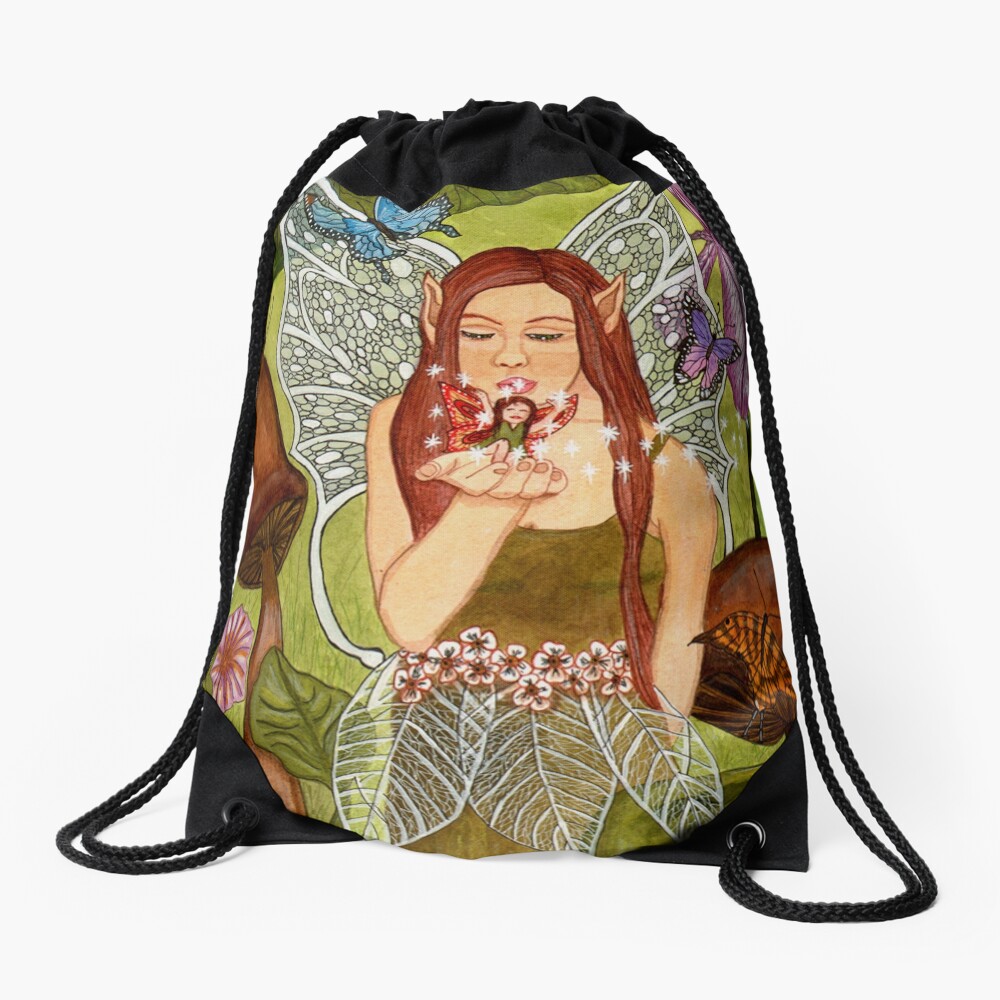 Item preview, Drawstring Bag designed and sold by CarolOchs.