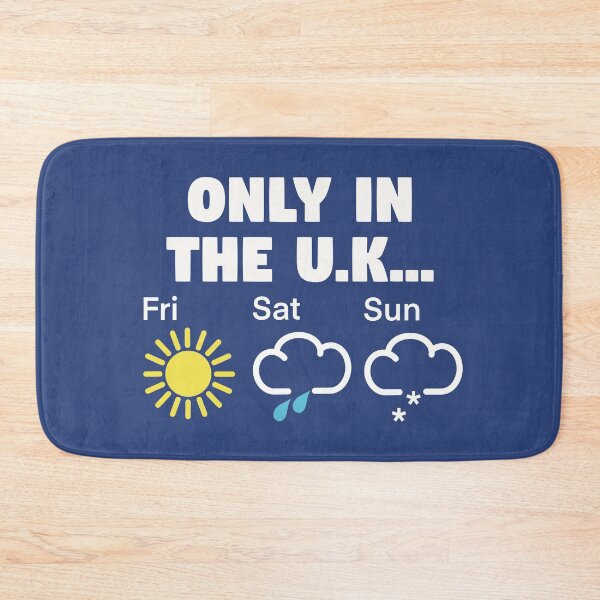 Item preview, Only In The UK British Weather Forecast  designed and sold by Funful.