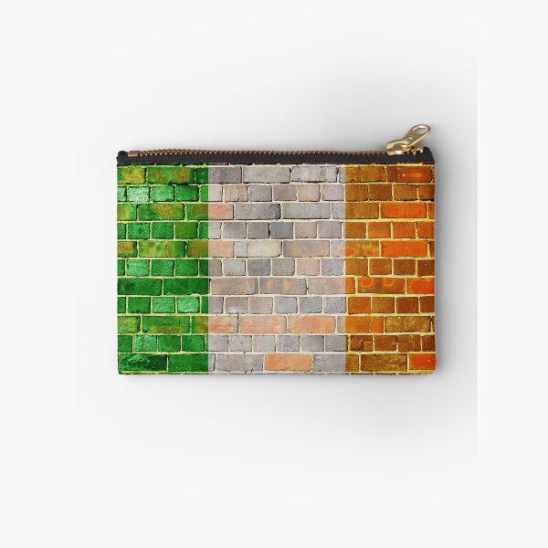 Item preview, Ireland flag on an old brick wall  designed and sold by steveball.