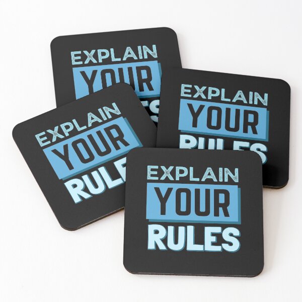 Item preview, Explain Your Rules designed and sold by Joy Poddar.