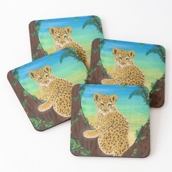 Item preview, Cute Leopard Cub  designed and sold by Rose Ann.