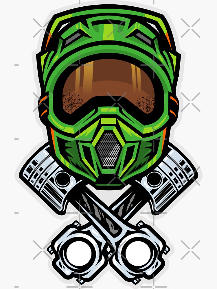 Thumbnail 3 of 3, Sticker, Motocross dirt bike designed and sold by Emil1993.