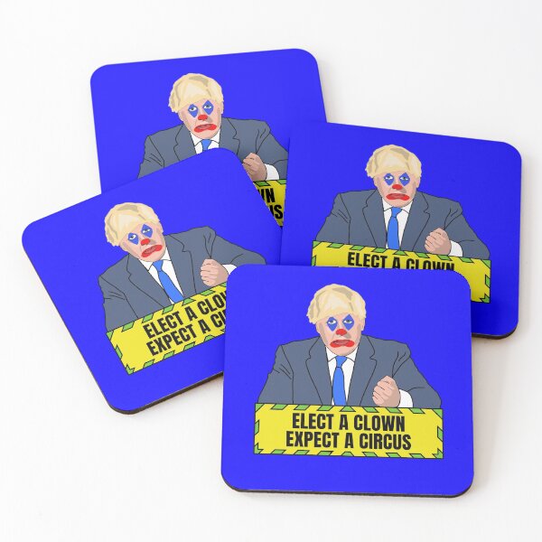 Item preview, Anti Tory Elect A Clown Expect A Circus Anti Boris designed and sold by RockFireMerch.